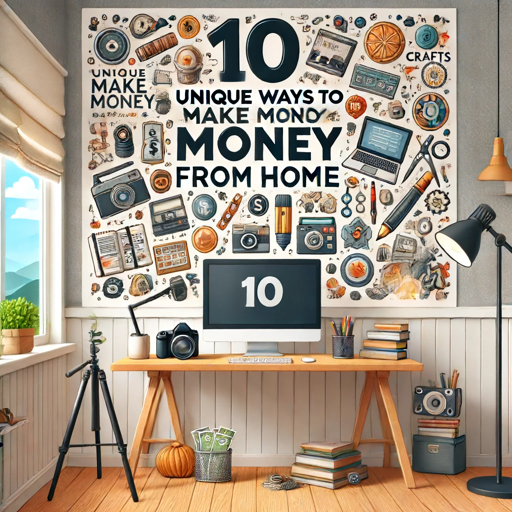 10 Unique Ways to Make Money from Home 