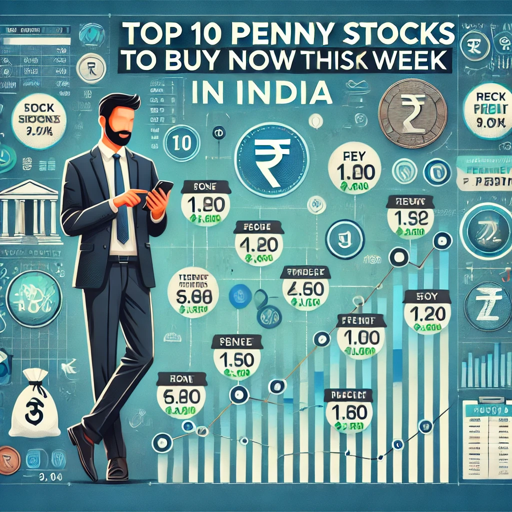 Top 10 Penny Stocks to Buy Now This Week in India 